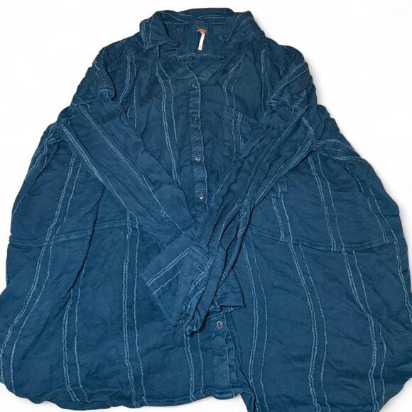 Free people oversized button down shirt - Picture 4 of 4